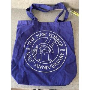 The New Yorker Magazine Canvas Tote Limited 100 Year Anniversary